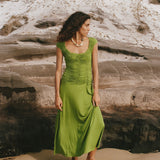 Jolene Dress | Moss