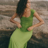 Jolene Dress | Moss