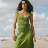 Jolene Dress | Moss