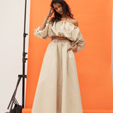 Elliana Crop Beige | Archive