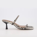 Lou Lou Sandals | Natural Snake