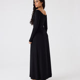 Jolene Longsleeve Dress | Black