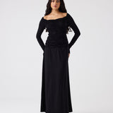Jolene Longsleeve Dress | Black