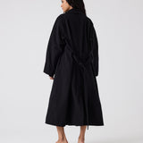 Theodora Trench | Black Drill