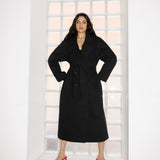 Theodora Trench | Black Drill