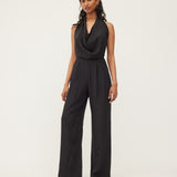 ZOE PANT | BLACK PURE SILK