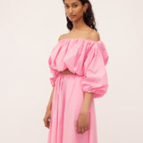 Elliana Crop | Candy Voile (last size)