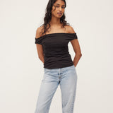 Vera Tee | Black Organic Cotton (PO)