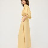 Lou Crop | Yellow Stripe