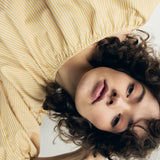 Lou Crop | Yellow Stripe