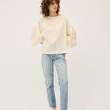 Bella Blouse | Cream Muslin