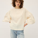 Bella Blouse | Cream Muslin