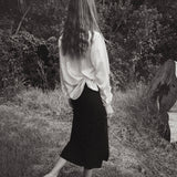 Maeve Shirt | Cream Pure Silk (pre-order)