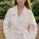 Theodora Trench | Cream