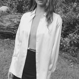 Maeve Shirt | Cream Pure Silk (pre-order)