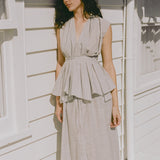 Francis Top | Fine Stripe