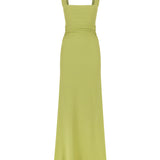 Naia Tank Dress | Avocado Rib