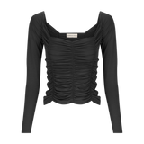 Jolene Longsleeve Tee | Black