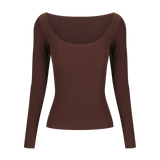 Leo Tee | Chocolate Rib