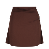 Olympia Mini-Skirt | Espresso (PO)