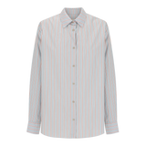 Sienna Shirt | Japanese Stripe | Pale Blue (last one)