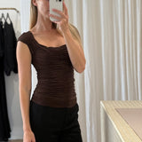 Jolene Tee | Espresso
