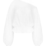 Anna Frill Blouse | White Linen