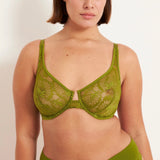 The Teardrop Bra | Moss