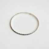 DAISY CHAIN BANGLE | SILVER | SMALL