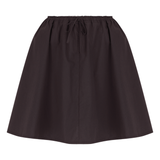 Emma Skirt | Black Cotton