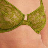 The Teardrop Bra | Moss