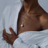 LA PEARLA NECKLACE | PEARL | GOLD