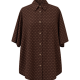 Mabel Shirt | Pure Silk Printed (pre-order)