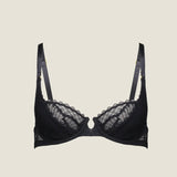 The Balconette Bra | Black