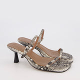 Lou Lou Sandals  | Natural Snake