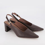 Ruby Slingback  | Chocolate