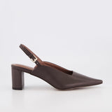 Ruby Slingback  | Chocolate