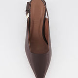 Ruby Slingback  | Chocolate