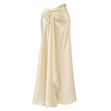 Selina Skirt | Cream Pure Silk (pre-order)