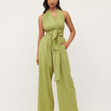 PIPPA PANT | MOSS GREEN