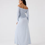 Jolene Longsleeve Dress | Ice Blue