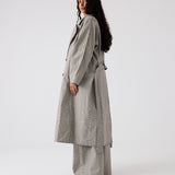 Theodora Trench | Fine Houndstooth (PO)