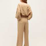 ZOE PANT | CAMEL