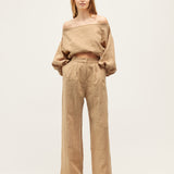 ZOE PANT | CAMEL