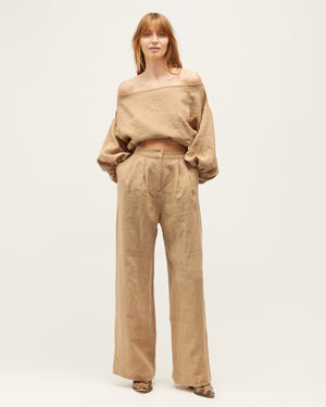 ZOE PANT | CAMEL