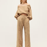 ZOE PANT | CAMEL