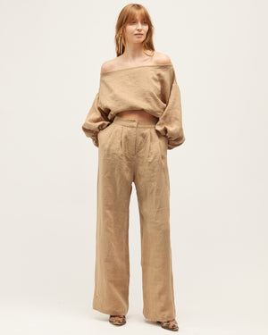 ZOE PANT | CAMEL