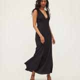 NEXT LIFETIME DRESS | BLACK PURE SILK