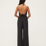 ZOE PANT | BLACK PURE SILK