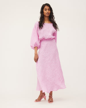 LOUIE DRESS 2.0 | CANDYFLOSS LINEN